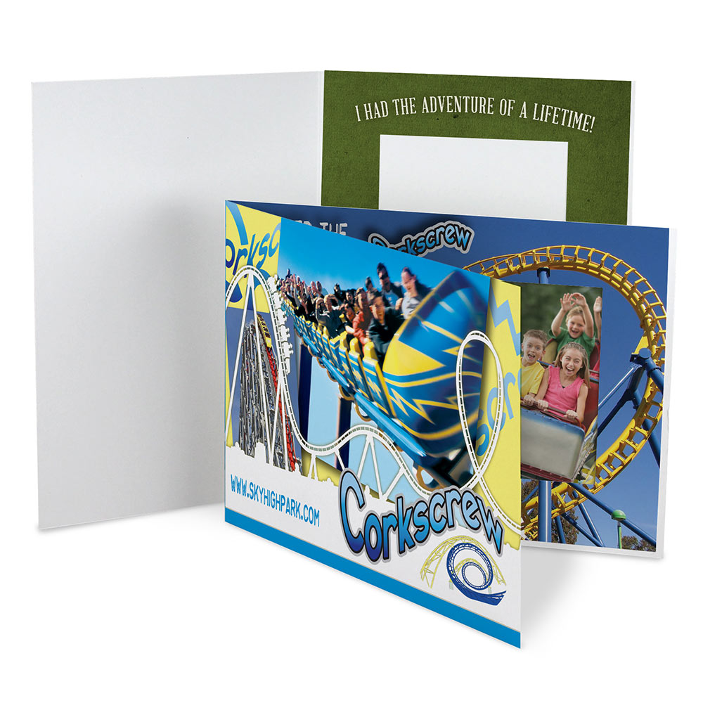 amusement park photo frame