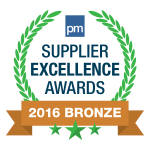 Supplier Excellence Awards Bronze Greeting Cards 2016